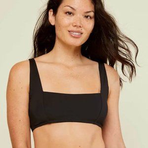NWT Andie Swimwear The Havana Top Black Bikini Top Size Small S NEW